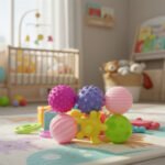 Set De 6 Pelotas Texturizadas Sensoriales Para Niños - Imagen 3