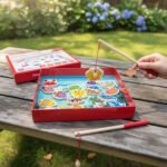 Juego De Pesca En Madera Con Imán Y Cañas - Piki.uy - Imagen 2