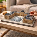 Puzzle 3d Museo Louvre 105 Piezas Didactico Recuerdo Regalo - Imagen 3