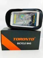 Bolso Porta Celular Táctil Para Bicicleta O Moto Antireflejo Negro - Imagen 5