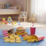 Set Juguete Comiditas Hamburguesa Papas Fritas Y Bebida - Imagen 3
