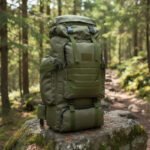 Mochila Táctica Militar 80l Gran Campismo Multifuncion Viaje Verde - Imagen 2