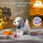 Perro Inteligente Peluche Camina Ladra Y Habla Repite Voces - Imagen 8