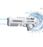 Pistola De Agua Eléctrica Automática Absorbe El Agua - Piki Blanca Y Gris