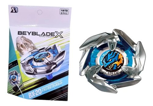 Trompo Beyblade X Ux-08 Silverwolf Bx-20 Con Lanzador! Bx-20