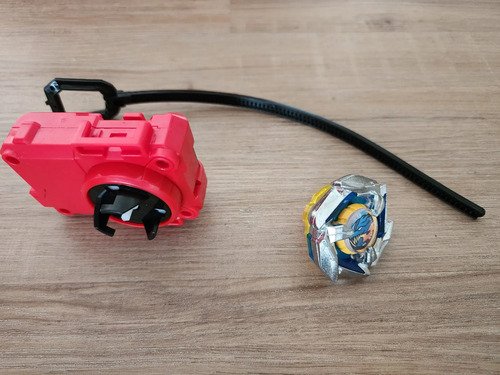 Trompo Beyblade X Ux-08 Silverwolf Bx-20 Con Lanzador! Bx-20 - Imagen 4