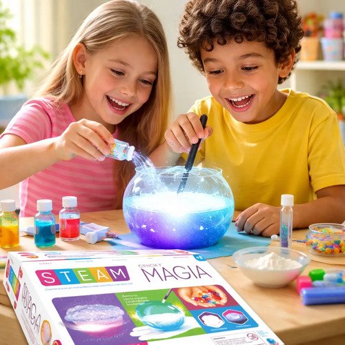 Juego Ciencia Y Magia Royal 6 Experimentos Steam Niños - Imagen 4