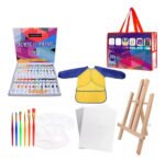 Set De Arte 39 Pzs Para Niños Kit Para Pintar Atril Pintura