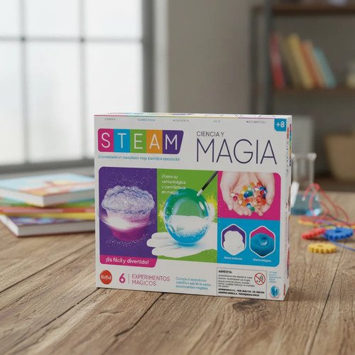 Juego Ciencia Y Magia Royal 6 Experimentos Steam Niños - Imagen 3