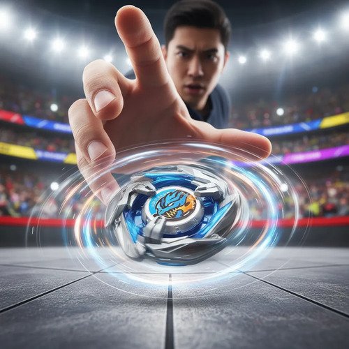 Trompo Beyblade X Ux-08 Silverwolf Bx-20 Con Lanzador! Bx-20 - Imagen 6