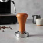 Tamper Profesional Barista Café Espresso 51mm Acero Y Madera Acero Madera Clara - Imagen 12