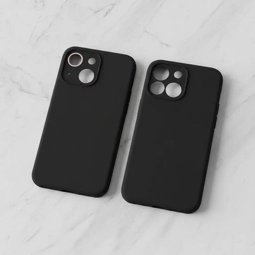 Funda De Silicona Gcm Cases Para iPhone 15 Negra - Imagen 3