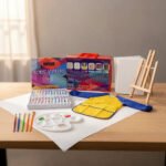 Set De Arte 39 Pzs Para Niños Kit Para Pintar Atril Pintura - Imagen 4