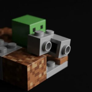 Set Bloques De Armar Minecraft 4 En 1 Creeper 131 Piezas 131