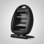 Estufa Halógena Portátil 2 Tubos Calefactor Negro Premium Negro - Imagen 5