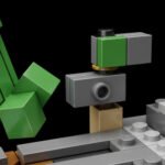 Set Bloques De Armar Minecraft 4 En 1 Creeper 131 Piezas 131 - Imagen 5