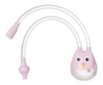 Aspirador Nasal Para Bebe Aspirador De Succión Saca Mocos Rosa Pálido - Imagen 3