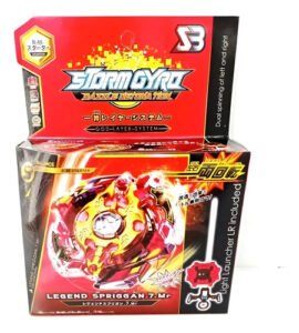 Trompo B86 Beyblade Legend Spriggan.7.mr Lanzador Super Rojo