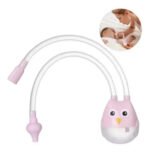 Aspirador Nasal Para Bebe Aspirador De Succión Saca Mocos Rosa Pálido