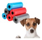 6 Rollos De Bolsas Para Recoger Excrementos De Perros Negro