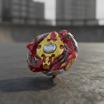 Trompo B86 Beyblade Legend Spriggan.7.mr Lanzador Super Rojo - Imagen 6