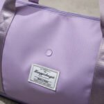 Bolso Impermeable Extensible Deportivo O Viaje Lila - Imagen 4