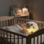 Veladora Con Luz Y Música Para Bebé Infantil Suave Oveja Blanco - Imagen 8