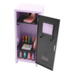 Mini Casillero Locker Decorativo Alcancía Organizador - Imagen 2