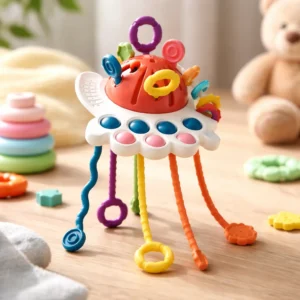 Pulpo Montessori Juguete Didactico Para Bebes Sensorial