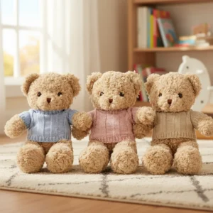 Osito de peluche con ropa