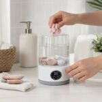 Mini Lavarropas Portátil Ropa Bebé Diseño Camping Viaje Usb Blanco - Imagen 4