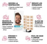 Kit De Dilatador Nasal Antironquidos Para Dormir Respira - Imagen 9