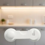 Set De 10 Trancas De Seguridad Bebe Para Puertas Y Cajones Blanco - Imagen 3