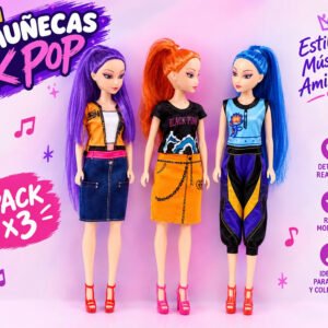 Set De Muñecas K-pop Guerreras Guardianas Kpop