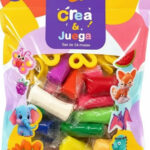 Set 24 Masas Plastilina Y Moldes Royal Crea & Juega Colores Multicolor - Imagen 4