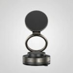 Soporte Universal Para Celular Magnético Auto 360 Articulado Negro - Imagen 4