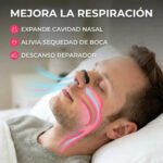 Kit De Dilatador Nasal Antironquidos Para Dormir Respira - Imagen 2