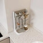 Escurridor Mamadera Organizador Biberones Vertical Ventosa Blanco - Imagen 8