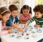 Juego De Mesa Encuentra La Imagen Patrones Atención Coordina - Imagen 2