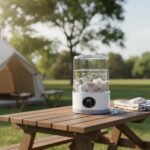 Mini Lavarropas Portátil Ropa Bebé Diseño Camping Viaje Usb Blanco - Imagen 3