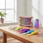 Set Peines Crayola Para Pintar El Pelo 5 Colores Lavable Multicolor - Imagen 2