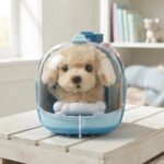 Juguete Peluche Perro Ladra Y Camina Plush Perrito Mascota Beige - Imagen 4