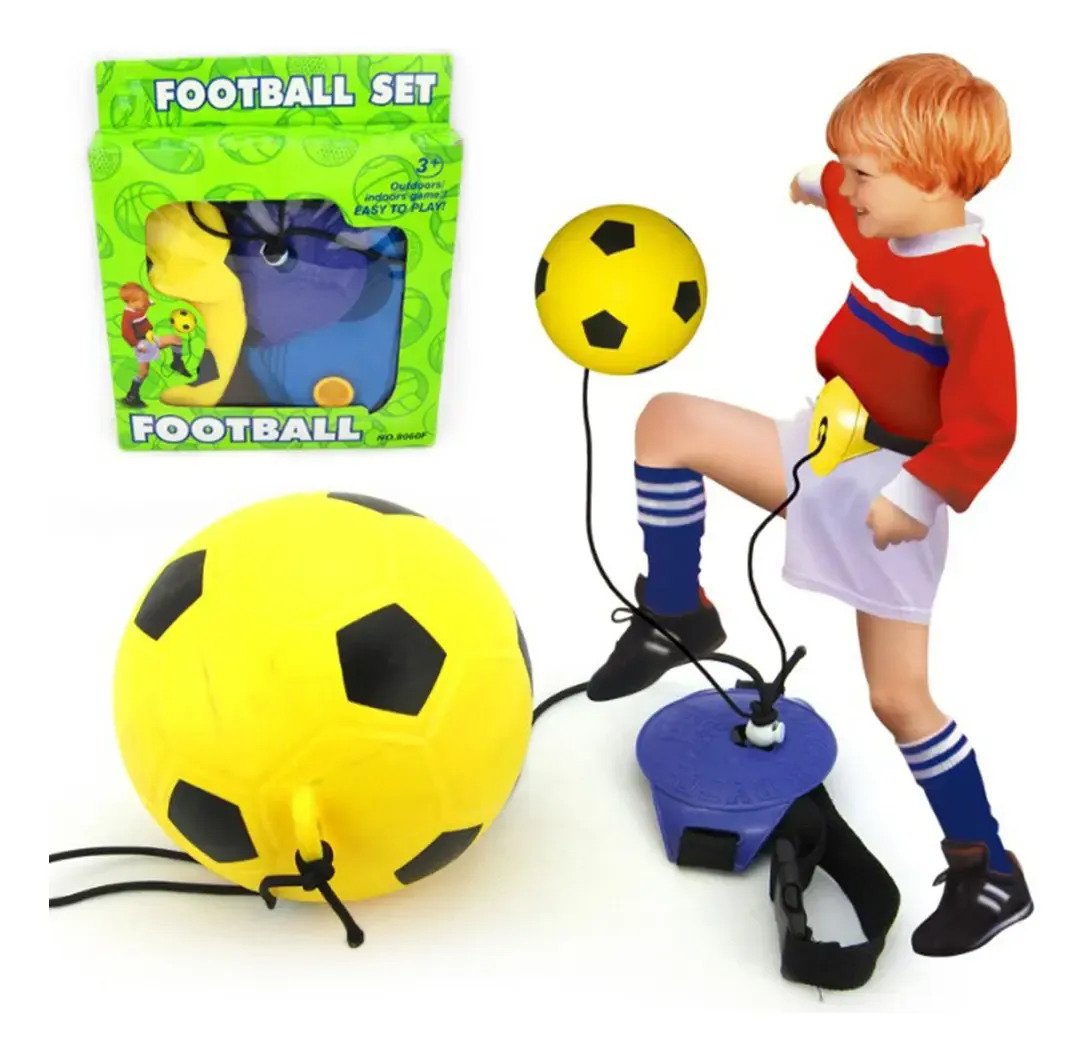 D_812033-MLU115297582922_082026-F.jpg Set De Entrenamiento De Futbol Infantil Pelota De Futbol Azul - Imagen 1