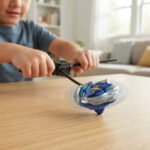 Beyblade X Pack X2 Trompos Con Lanzadores Juego De Batalla Azul - Imagen 3