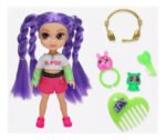 Muñeca Mini Guerrera Kpop Demon Hunters Con Accesorios Rumi