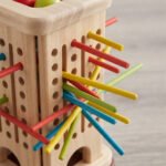Juego De Mesa Didactico De Madera 3 En 1 Montessori Pikler - Imagen 5