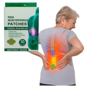 Kit 10 Parches De Ajenjo Para El Dolor Cervical Y Lumbar Parche