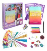 Diario De Gratitud Creativo Kit Completo Para Journaling Multicolor