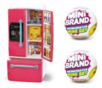Kit De Nevera Mini Brands Con 2 Bolas De Juguete Sorpresa Rosa Chicle - Imagen 4