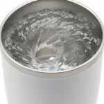 Vaso Térmico Mezclador Automático Recargable Acero Inox Blanco - Imagen 4